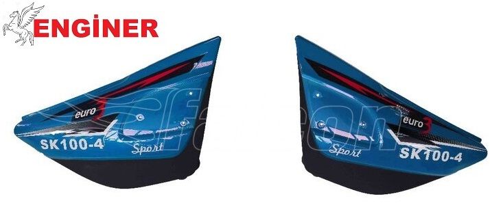 YAN KAPAK SAĞ SOL MAVİ TAKIM-SK100-4 SPORT
