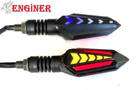 LED SİNYAL OK DESEN (SARI) KAYAR LEDLİ