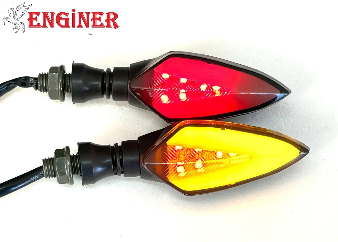 LED SİNYAL DAMLA MODEL (SARI)