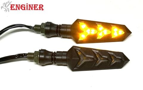 LED SİNYAL Y MODEL (SARI) KAYAR ve AMERİKAN PARK