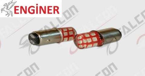 LED STOP AMPULÜ 18 LEDLİ ÇAKARLI KIRMIZI