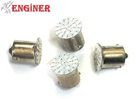 LED SİNYAL AMPULÜ 22 LEDLİ SARI