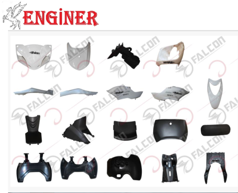 KAPORTA SETİ TAKIM (19 PARÇA) BEYAZ-DOLPHIN 100-125 EFİ