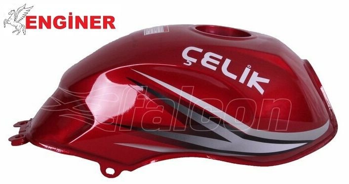 BENZİN DEPOSU KIRMIZI-SK150-8 SPORT ÇELİK