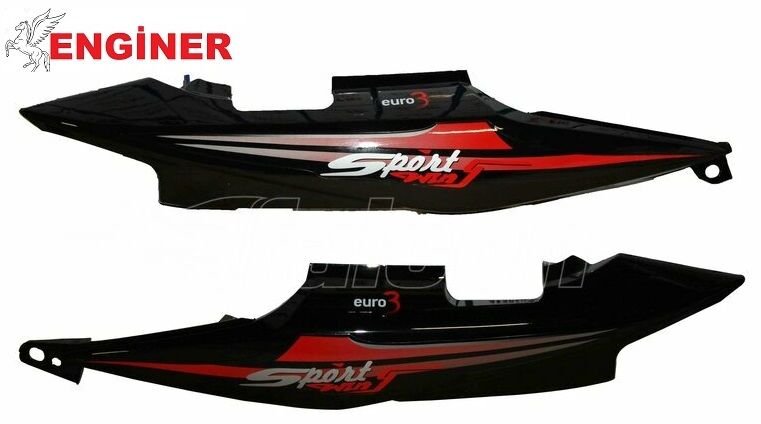 ARKA KARENAJ SAĞ-SOL TAKIM SİYAH-SK150-8 SPORT