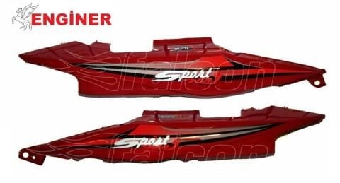 ARKA KARENAJ SAĞ-SOL TAKIM KIRMIZI-SK150-8 SPORT