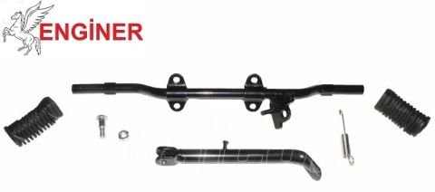 ÖN BASAMAK DEMİRİ VE LASTİĞİ VE YAN SEHPA (16 MM) KOMPLE-CG