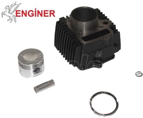SİLİNDİR PİSTON KOMPLE Q52,5 13 PERNO DÖKÜM -CUB 110 cc