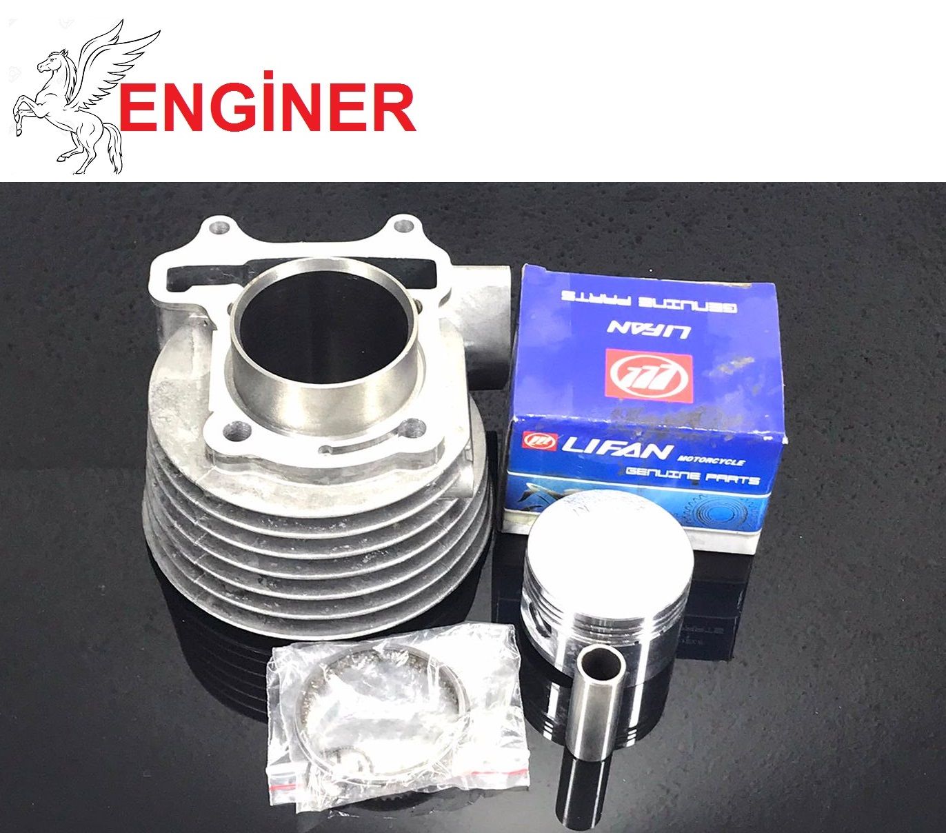 Lifan LF125T-26 EAGLE  SİLİNDİR PİSTON SET ORJİNAL