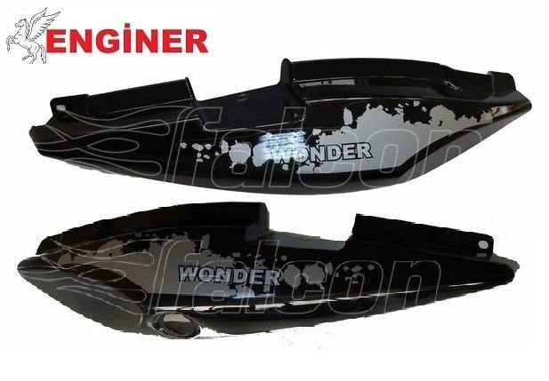 Falcon Wonder 180  ARKA KARENAJ SAĞ-SOL TAKIM SİYAH