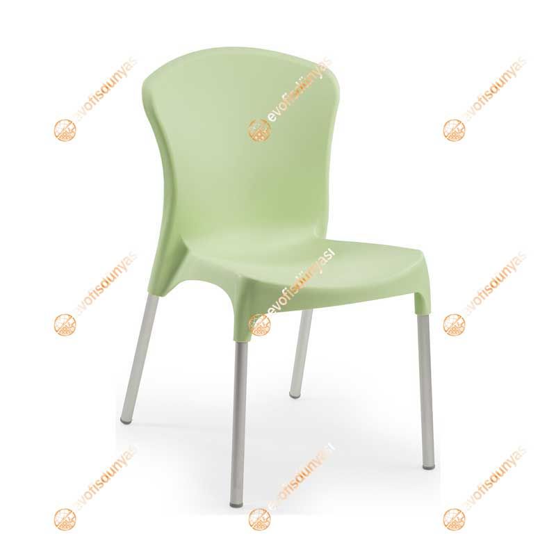 Stella Alüminyum Ayaklı PP Plastik Sandalye