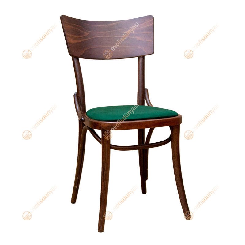 Papel Döşemeli Thonet Sandalye Ceviz