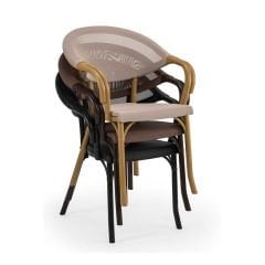 Luis Rattan Görünümlü Sandalye