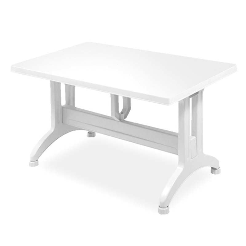 70x120 Plastik Masa Beyaz