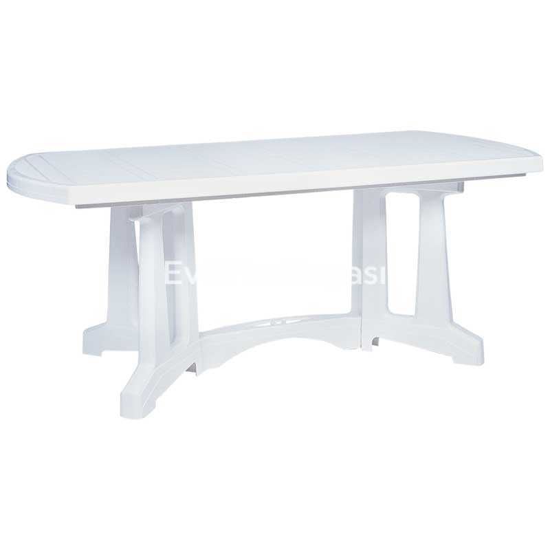 90x180 Low Plastik Masa Beyaz