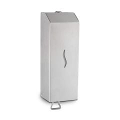 Alttan Çekmeli Sıvı Sabun/Köpük Dispenseri Metal - Siyah - Beyaz
