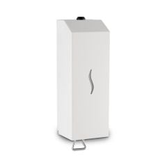 Alttan Çekmeli Sıvı Sabun/Köpük Dispenseri Metal - Siyah - Beyaz