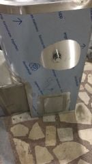Çelik Klozet Lavabo Kombinasyonu