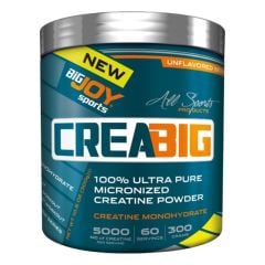 BİG JOY CREABİG MİCRONİZED CREATİNE POWDER 300 GR