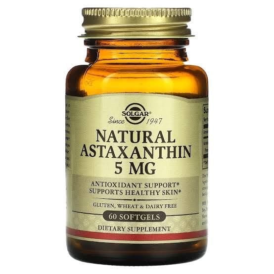 Solgar Doğal Astaksantin, 5 mg, 60 Yumuşak Jel
