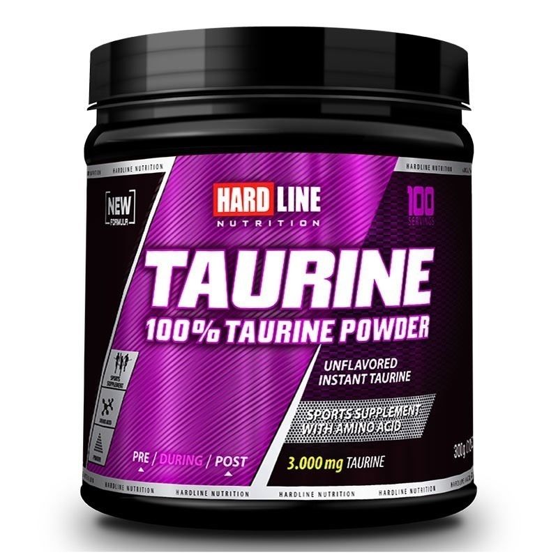 HARDLİNE TAURİNE %100 POWDER 300 GR