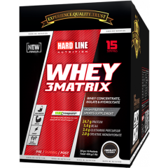 HARDLİNE WHEY 3 MATRİX ŞASE PAKETLERİ