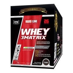 HARDLİNE WHEY 3 MATRİX ŞASE PAKETLERİ