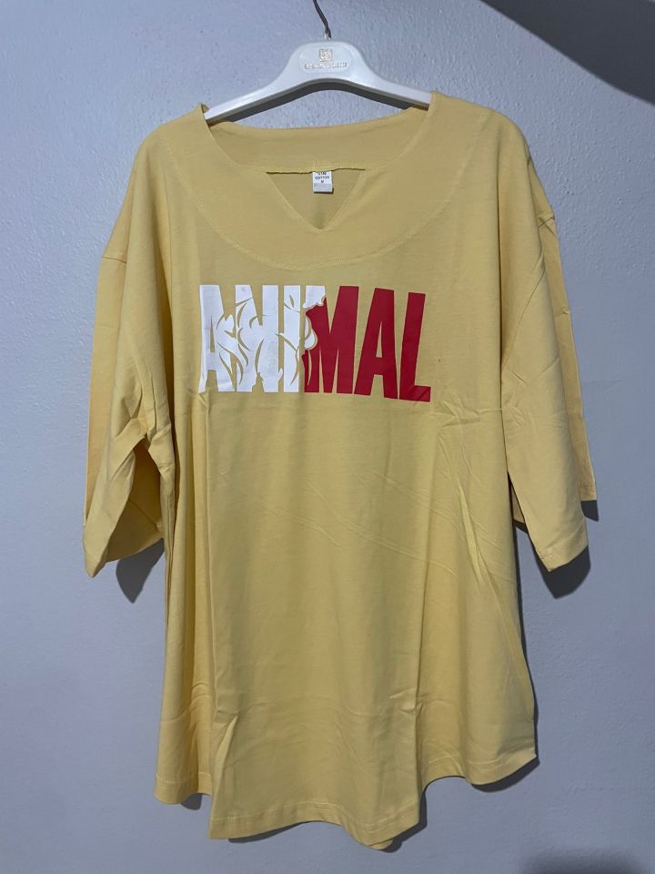 ANİMAL OVERSİZE T-SHIRT (RENK ÇEŞİTLİ)