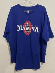 OLYMPİA OVERSİZE T-SHIRT (RENKLİ) Mavi - Large