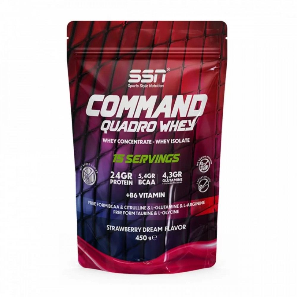 SSN COMMAND QUADRO WHEY 450 GR
