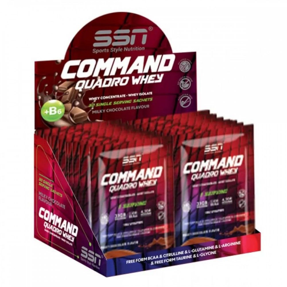 SSN COMMAND QUADRO WHEY 900 GR - 30 PAKET