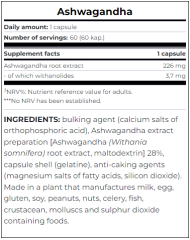 SCITEC NUTRITION Ashwagandha 60 Tablet