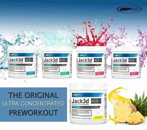 USP LABS JACK3D 45 PRE WORKOUT