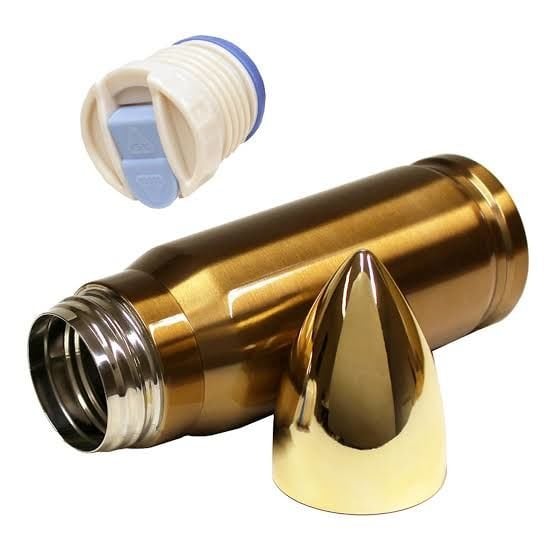 ÇELİK PASLANMAZ TERMOS 500Ml (FİŞEK ŞEKİLLİ)