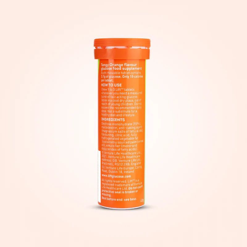 Lift fast glukoz (glucose) 10x Tablet