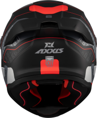 Axxis Fenix Ork Mat Siyah Kırmızı