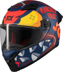 Axxis Fenix Angry Face Mat Kırmızı