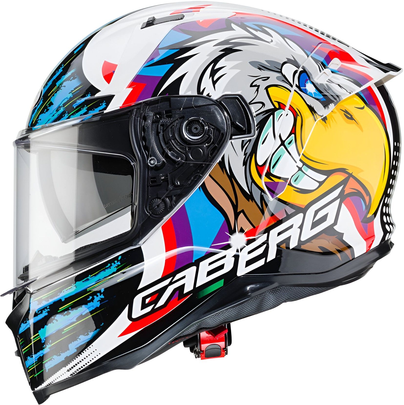 Caberg Avalon Hawk Beyaz Siyah Mavi