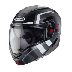 Caberg Horus X Road Mat Siyah Metalik Gri Beyaz