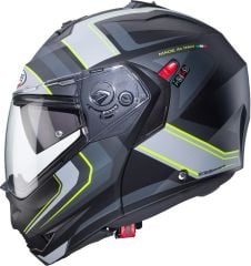 Caberg Duke X Tour Mat Siyah Fosfor Sarı Antrasit Gümüş