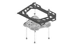 STREET-RACK - Siyah - Moto Guzzi V100 Mandello  (22-).