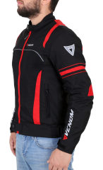 VENOM CEKET SPIN SİYAH KIRMIZI