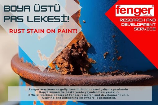 Bir boyanın üstünün paslı görünmesi nedeni nedir ve nasıl temizlenmelidir? 