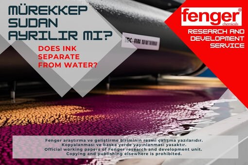Mürekkep atığı sudan ayırmak için kimyasal yöntemler nelerdir?
