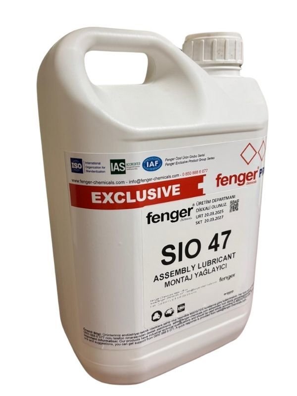 SIO47 Montaj Yağlayıcı (SIO47 Emulsion Temporary Rubber Assembly Lubricant )
