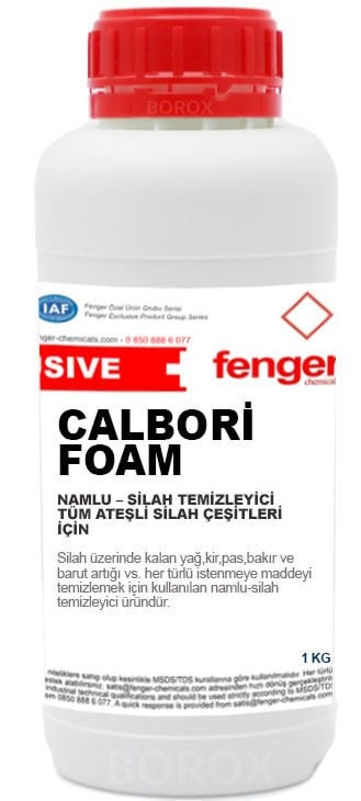 CALBORİ FOAM YÜKSEK KÖPÜKLÜ  NAMLU – SİLAH TEMİZLEYİCİ