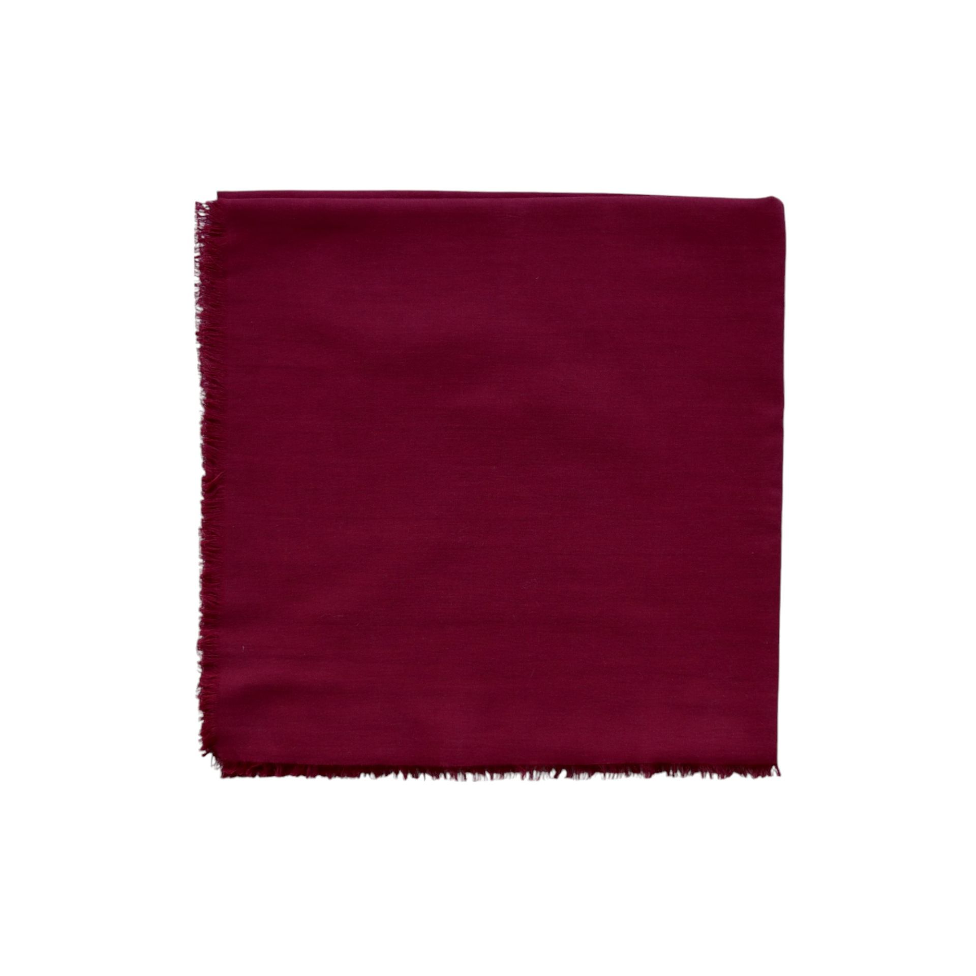 Pamuk Eşarp %100 Pamuk Bordo 110*110 cm