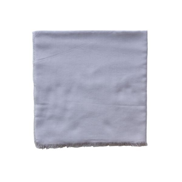 Pamuk Eşarp %100 Pamuk Gri - 110*110 cm
