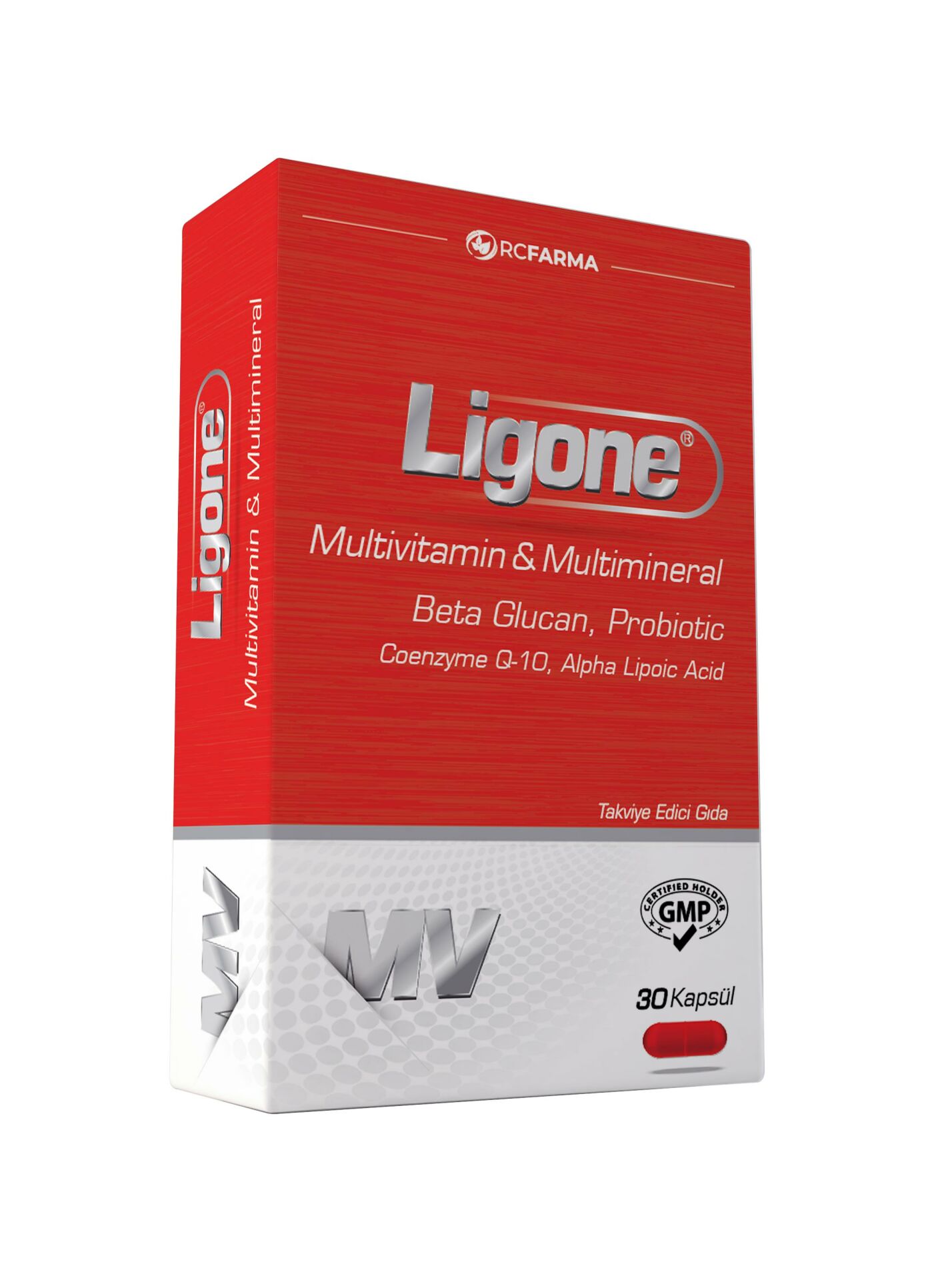 LİGONE MULTİVİTAMİN VE MULTİMİNERAL 30 KAPSÜL ( RCFARMA )