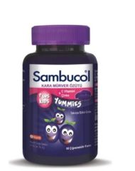 SAMBUCOL KARAMÜRVER YUMMİES 3-10 YAŞ 60 ÇİĞNEME TABLET